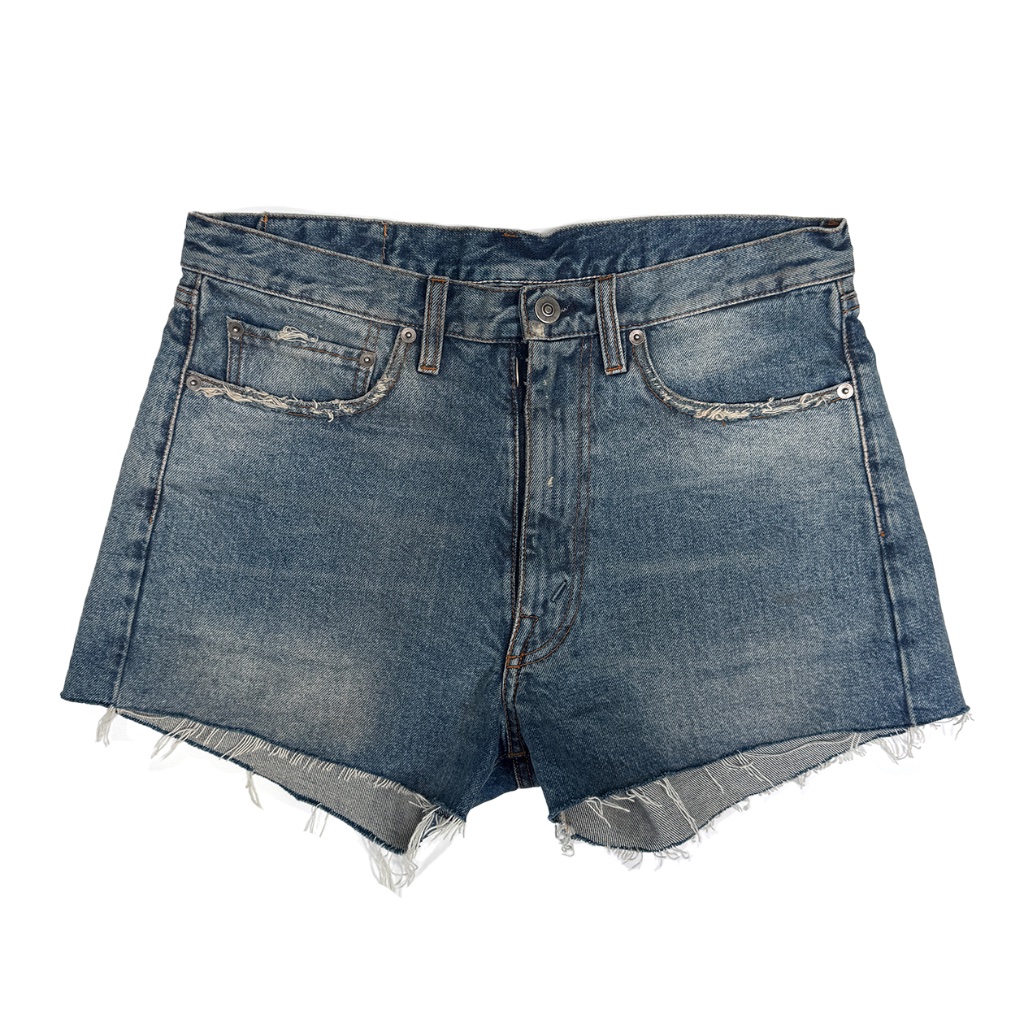 Nwot Maison Margiela Raw Cut Denim Shorts - 27